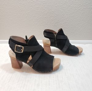 DANSKO Arlene Leather Heels Bootie EU 37